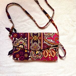 Vera Bradley Multicolor Paisley Crossbody Bag